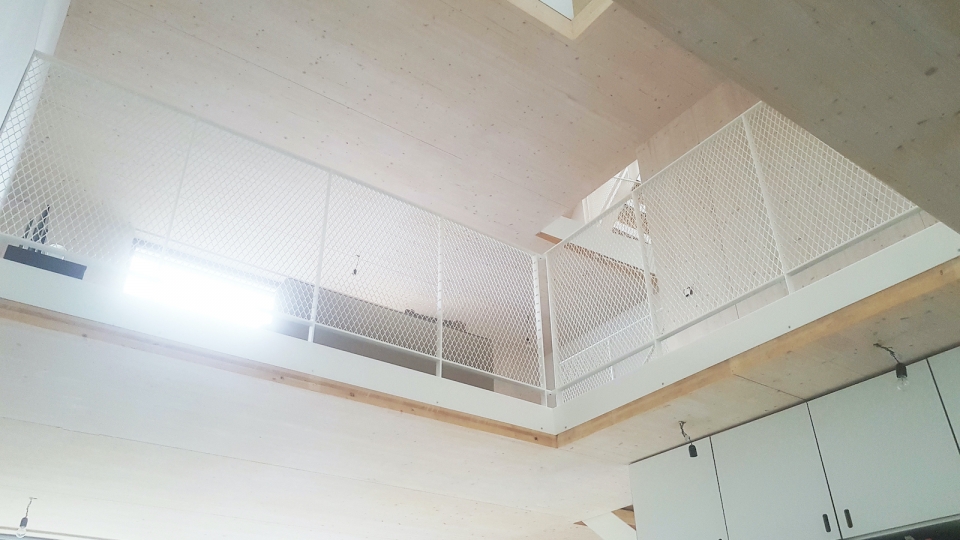 Op maat gemaakte trap en leuning