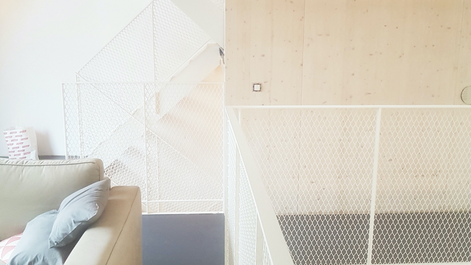 Op maat gemaakte trap en leuning