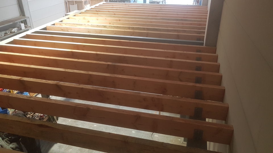 Uitbreiding magazijn